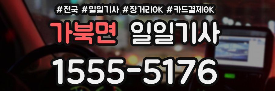 가북면 일일기사