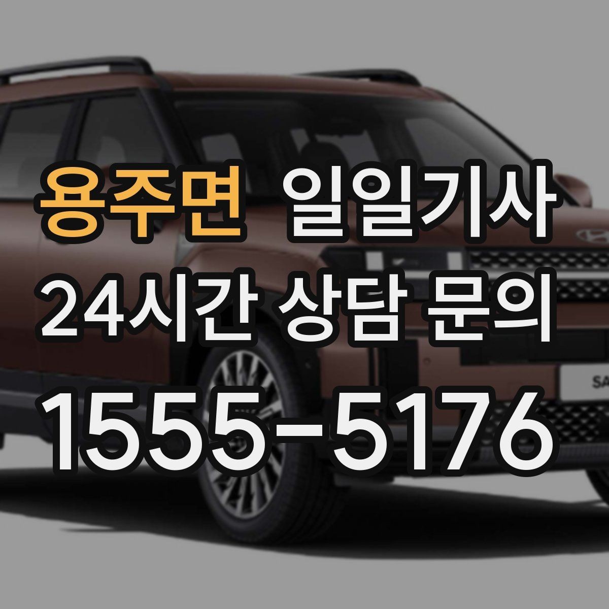 용주면 일일기사 장보기와 병원 일정 연계