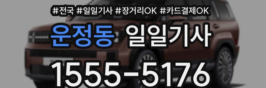 운정동 일일기사