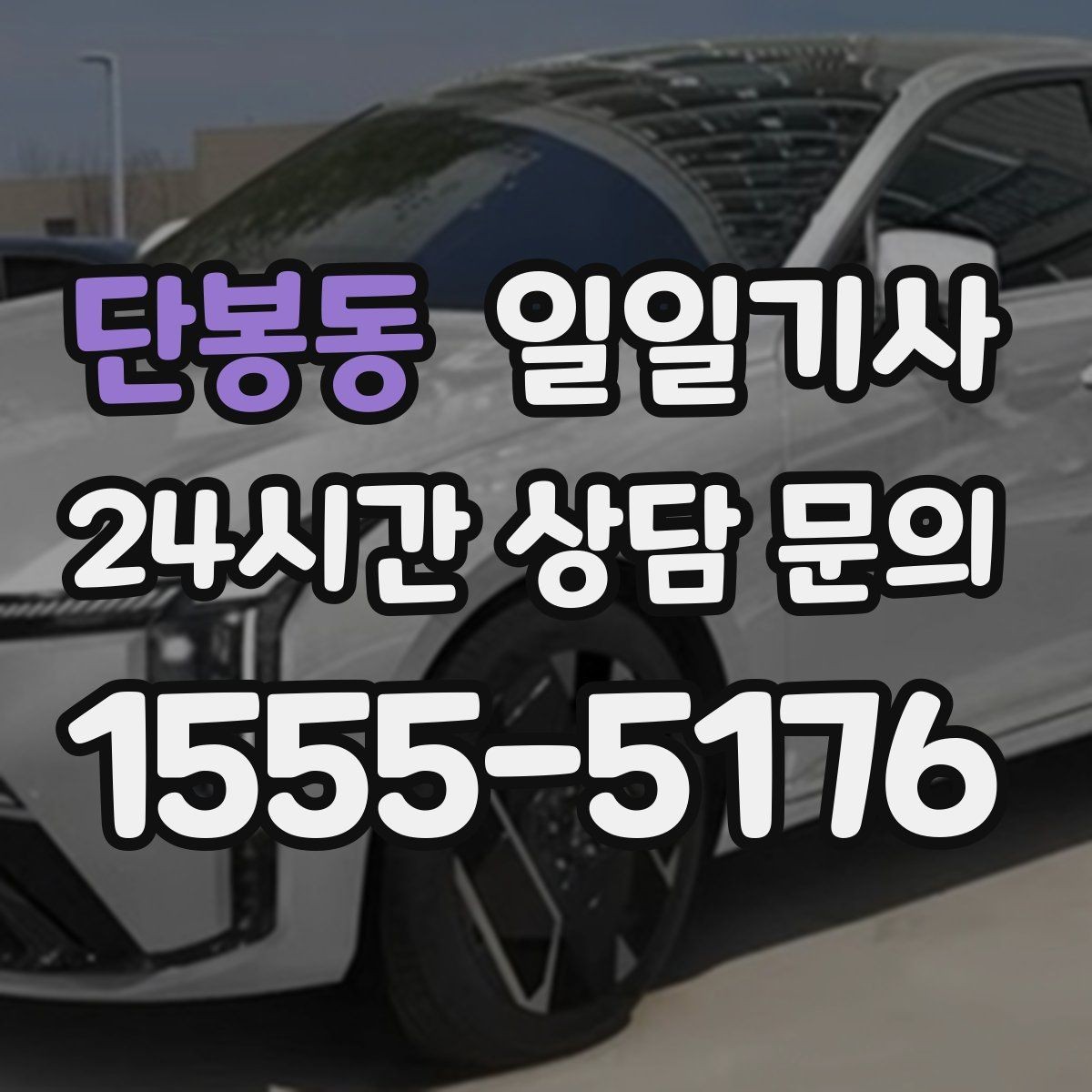 단봉동 일일기사 초행 지역 안내 동행