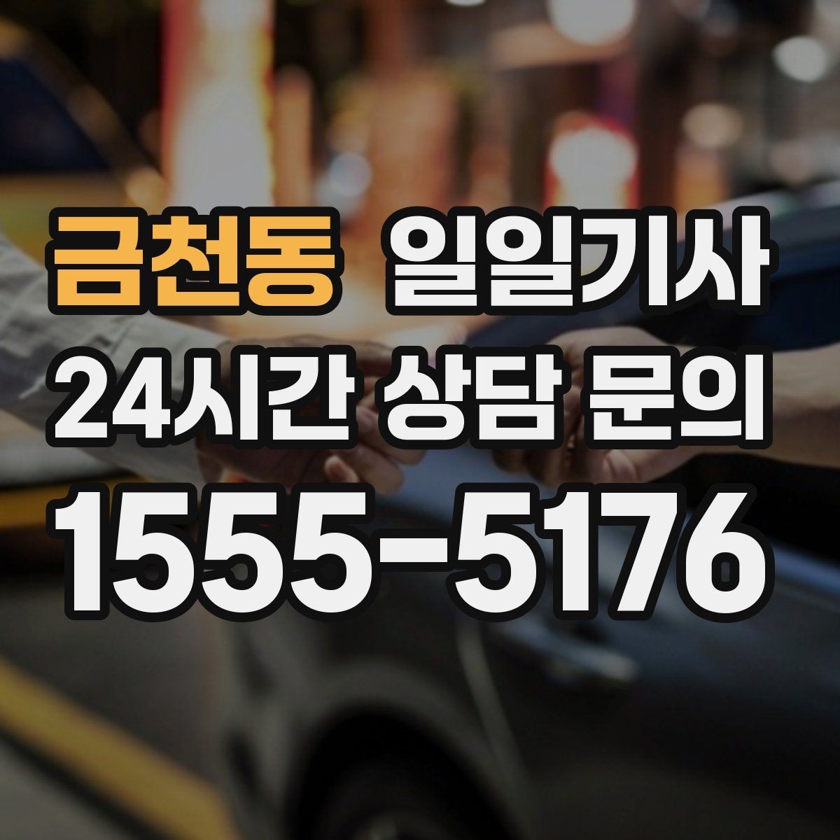 금천동 일일기사 검사소 출고 대행 동행
