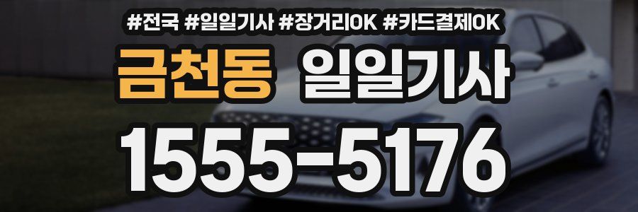 금천동 일일기사