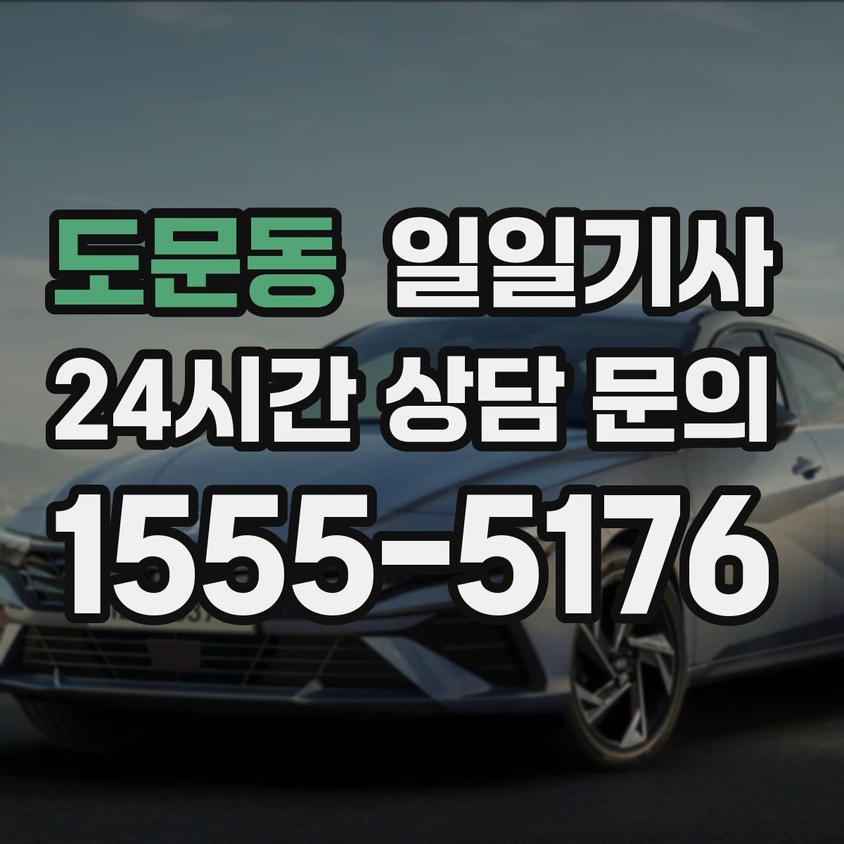 도문동 일일기사 도심 픽업존 만나기 쉬운 동행