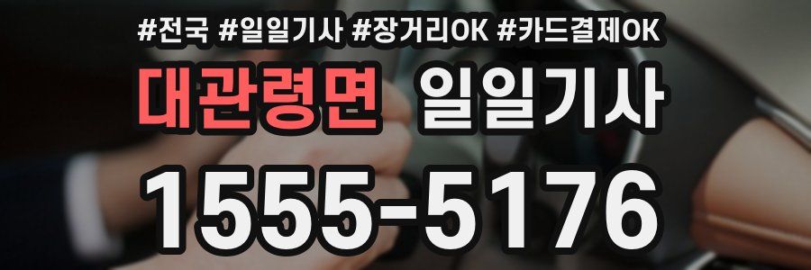 대관령면 일일기사