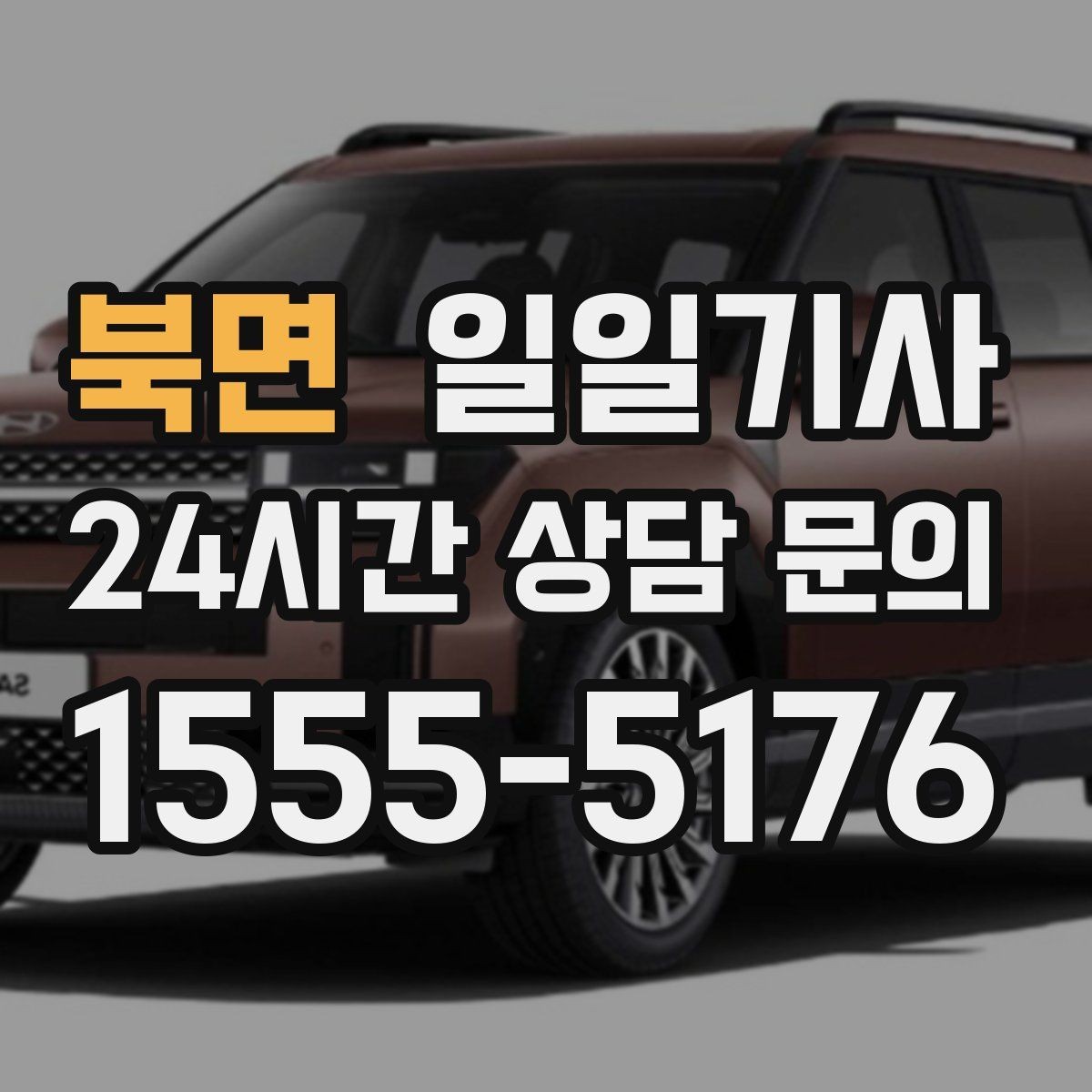 북면 일일기사 차량 청결 쾌적 이동