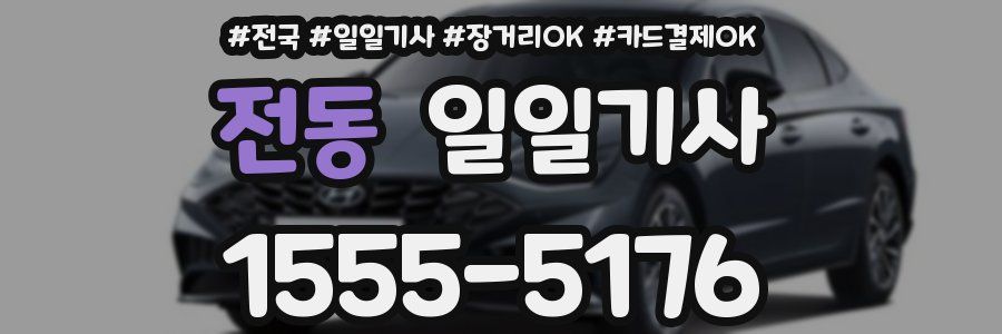 전동 일일기사