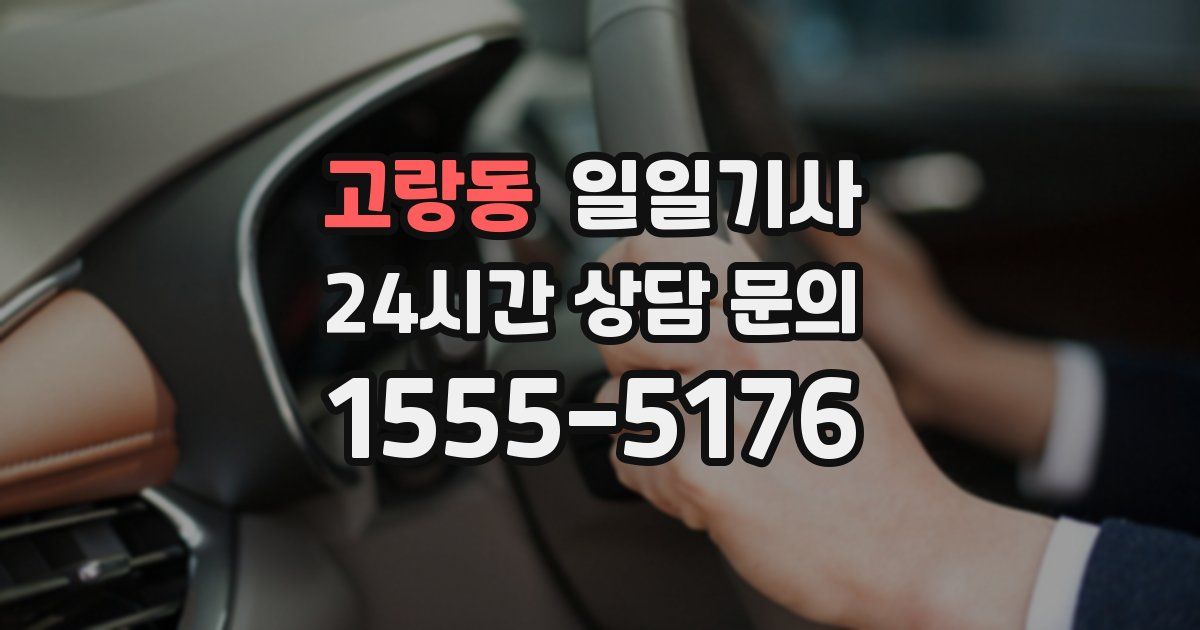 일일대리기사