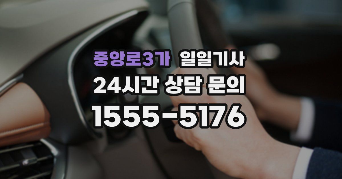 일일대리기사