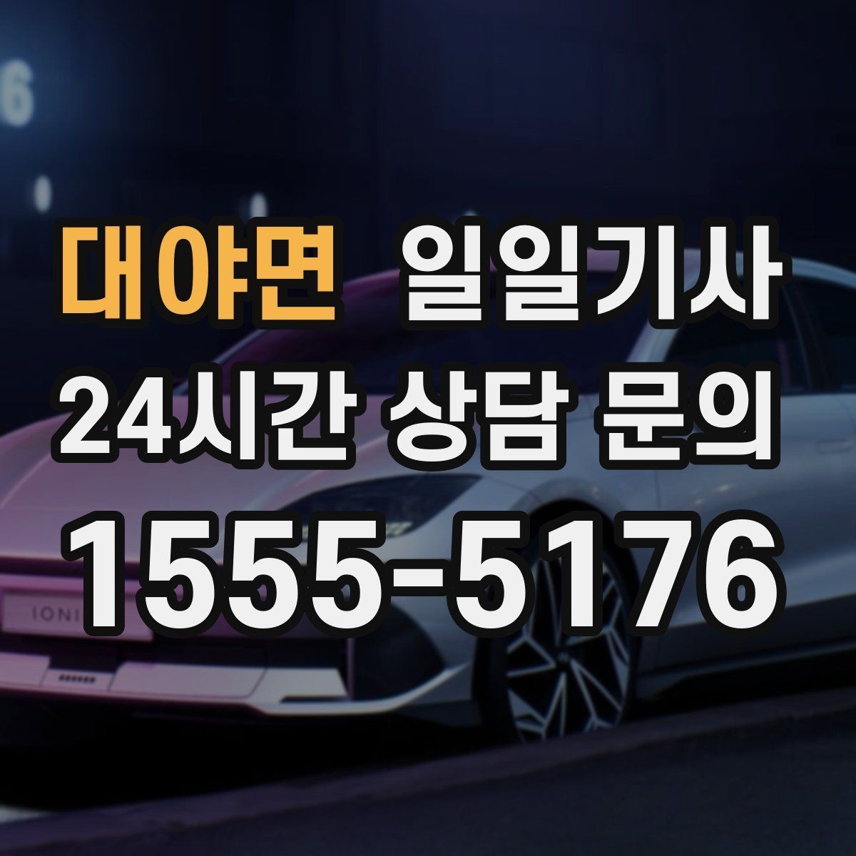 대야면 일일기사 의전 성격 일정 품격 유지