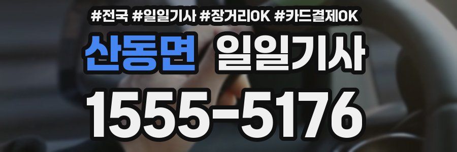 산동면 일일기사