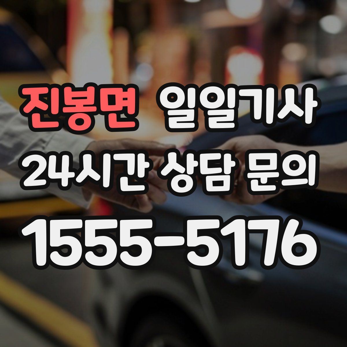 진봉면 일일기사 공항 왕복 전담 배치
