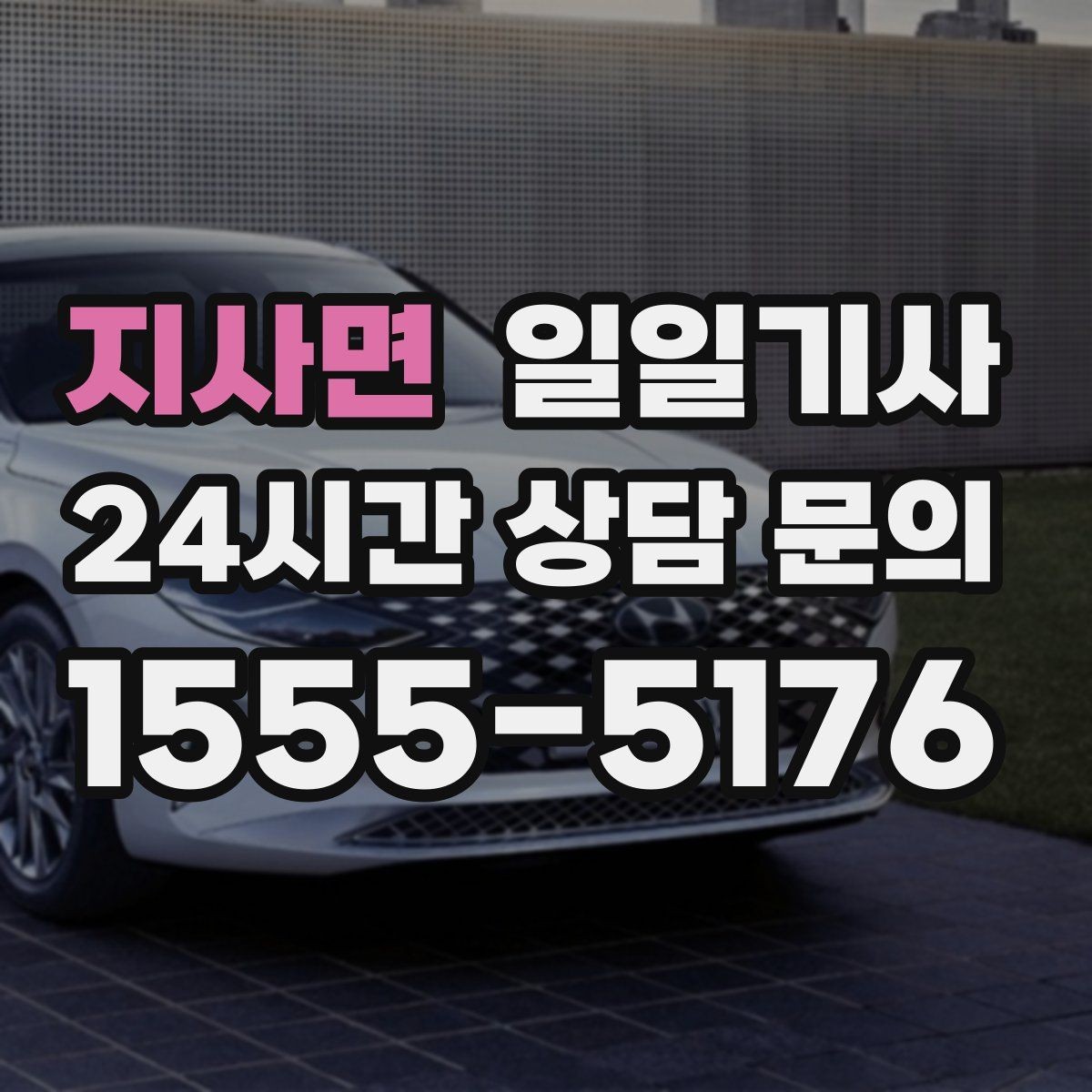 지사면 일일기사 급가속 없는 정숙 주행