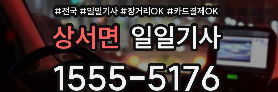 상서면 일일기사