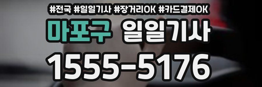 마포구 일일기사