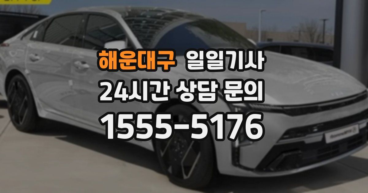 일일대리기사