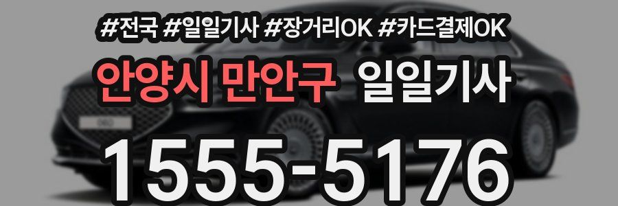 안양시 만안구 일일기사