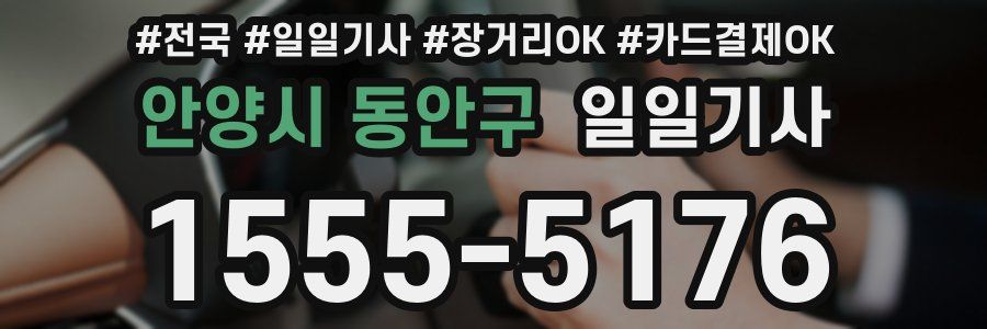 안양시 동안구 일일기사