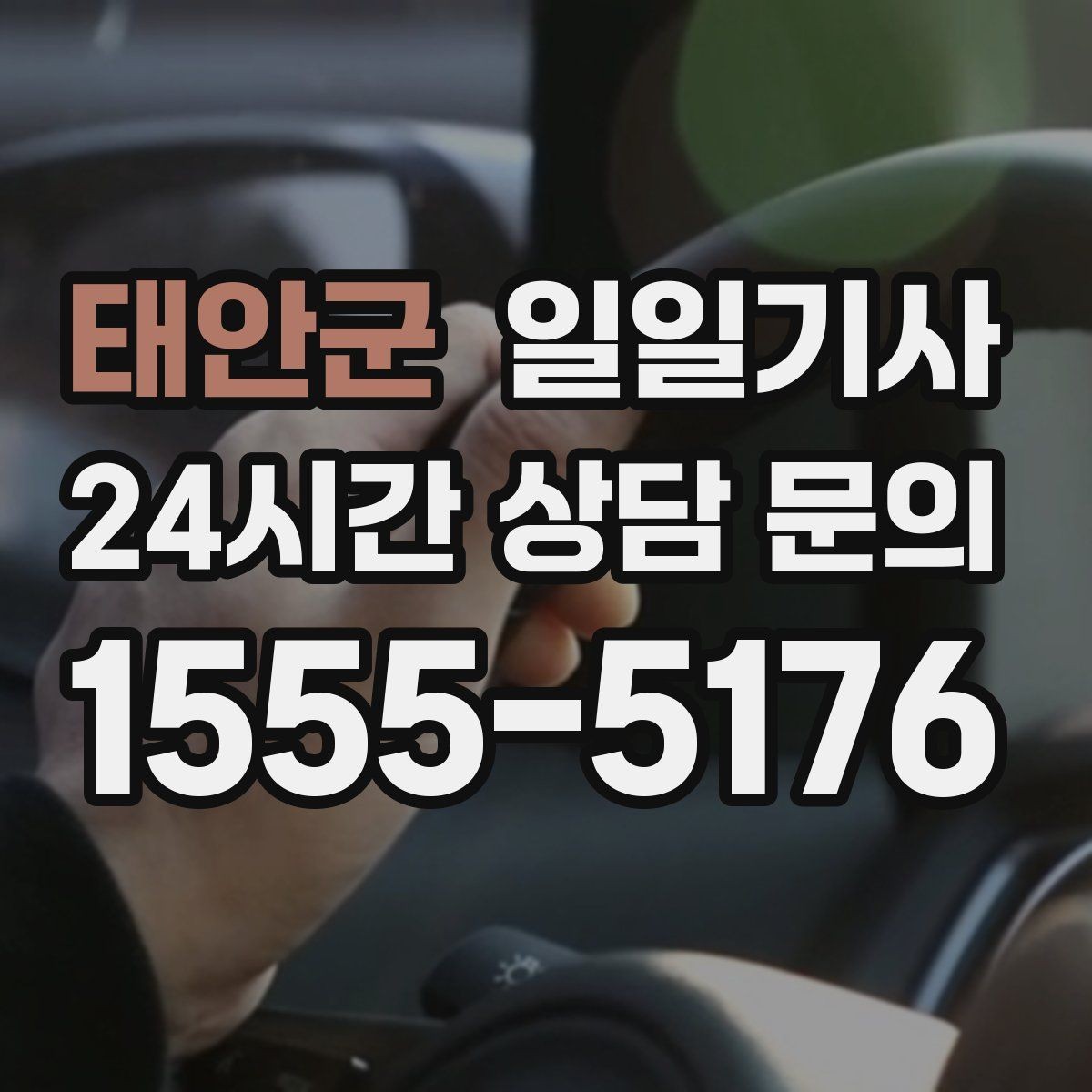 태안군 일일기사 전시장 차량 이동 지원