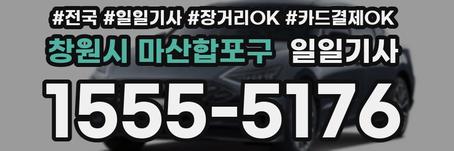 창원시 마산합포구 일일기사