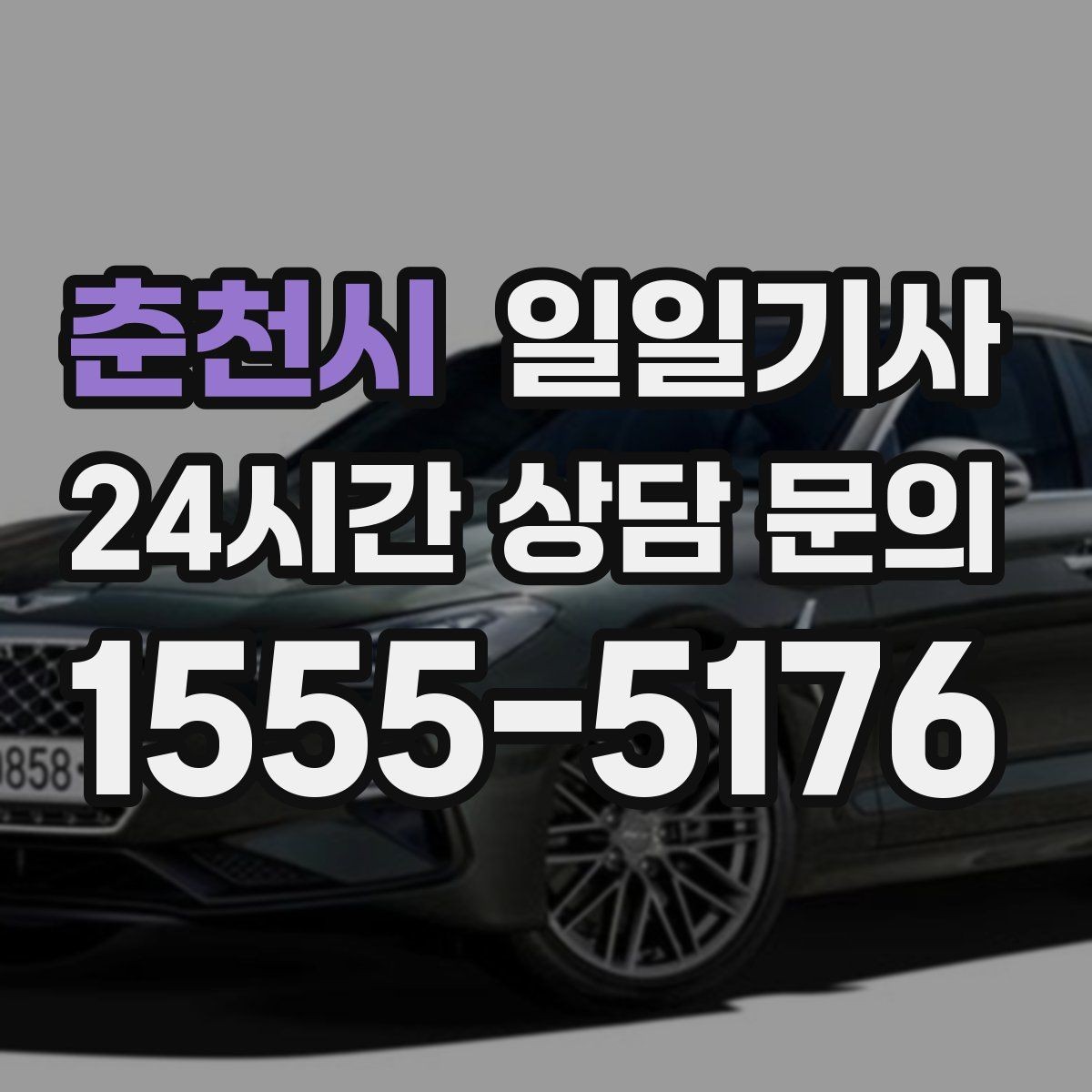 춘천시 일일기사 수도권 다중 경유 전담