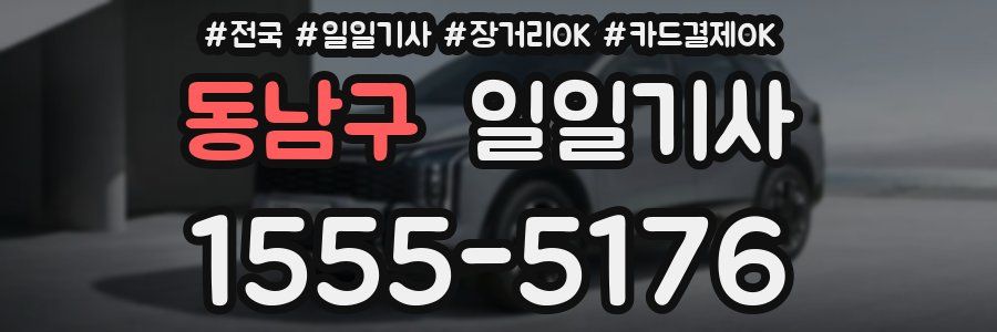 동남구 일일기사