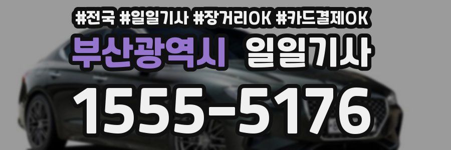 부산광역시 일일기사