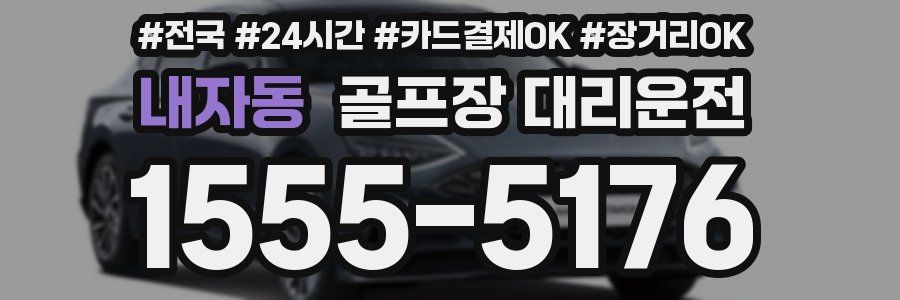 내자동 골프장 대리운전