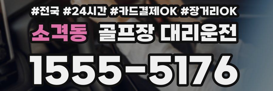 소격동 골프장 대리운전