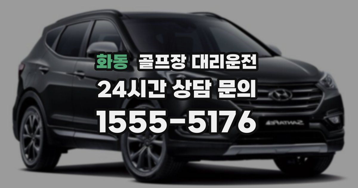 골프장 대리운전 서비스