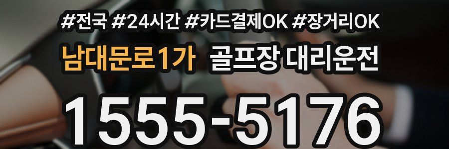 남대문로1가 골프장 대리운전