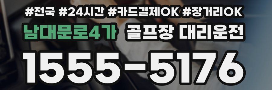 남대문로4가 골프장 대리운전