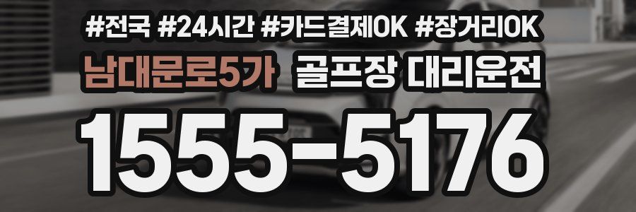 남대문로5가 골프장 대리운전