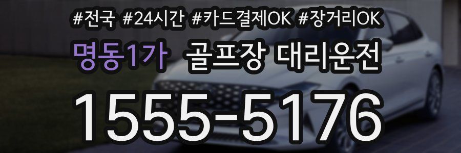 명동1가 골프장 대리운전