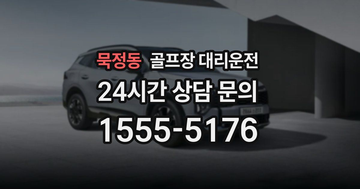 골프장 대리운전 서비스