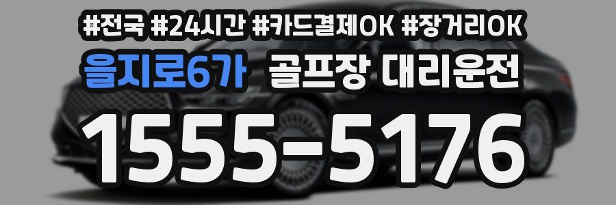 을지로6가 골프장 대리운전