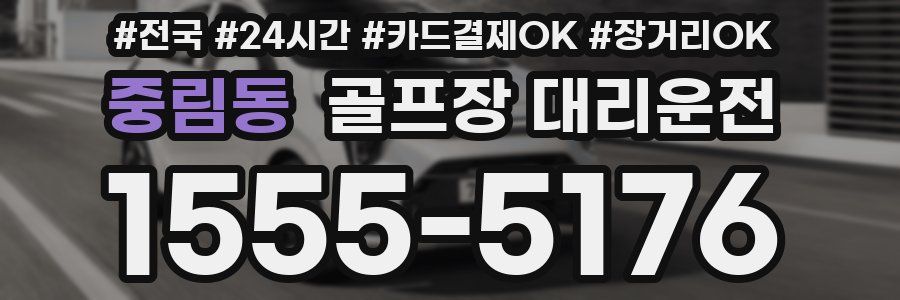 중림동 골프장 대리운전