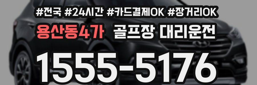 용산동4가 골프장 대리운전