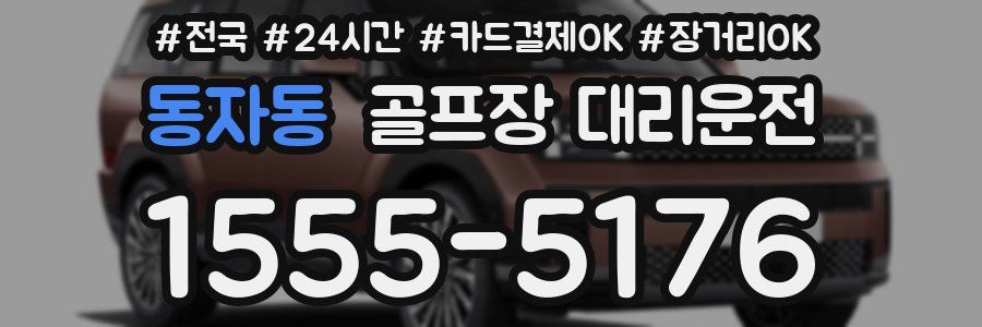 동자동 골프장 대리운전