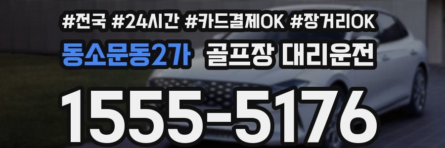 동소문동2가 골프장 대리운전