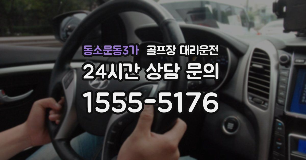 골프장 대리운전 서비스