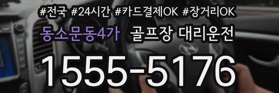 동소문동4가 골프장 대리운전