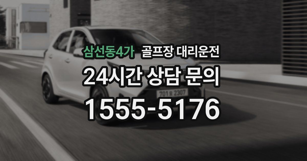 골프장 대리운전 서비스