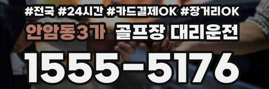 안암동3가 골프장 대리운전