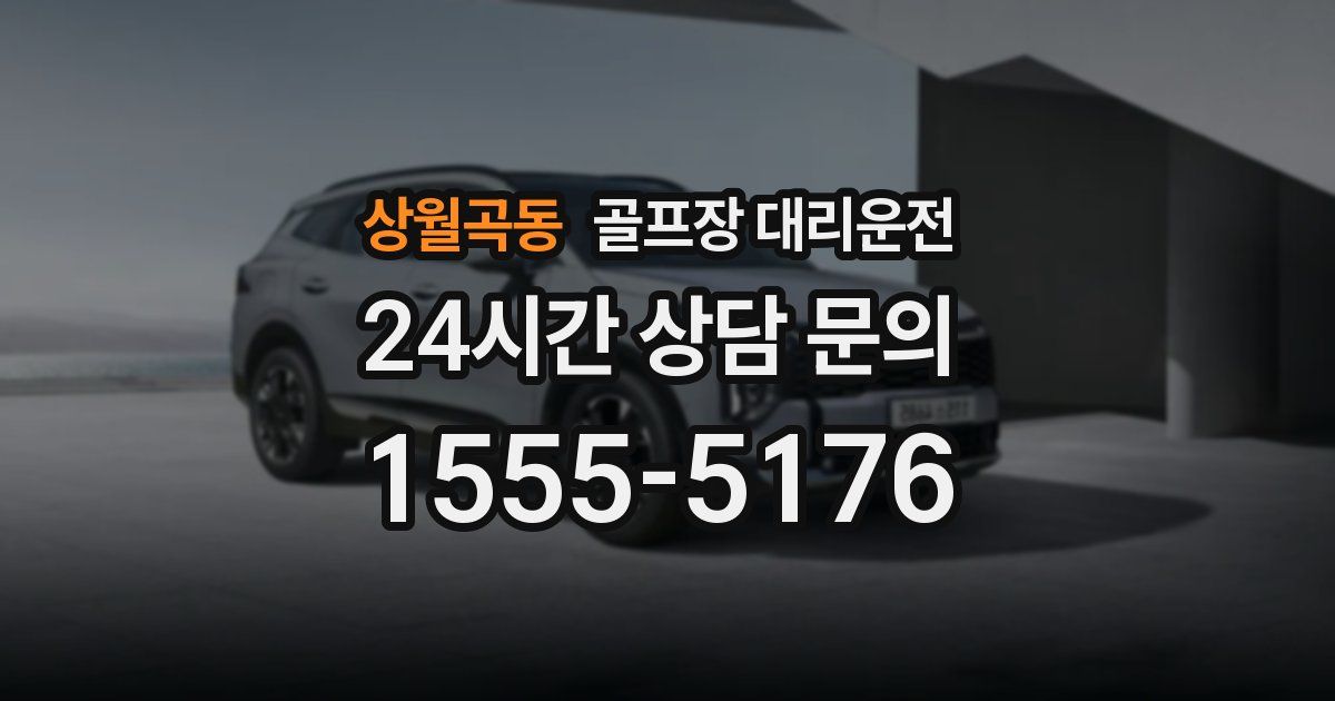 골프장 대리운전 서비스