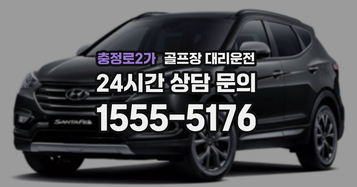 골프장 대리운전 서비스