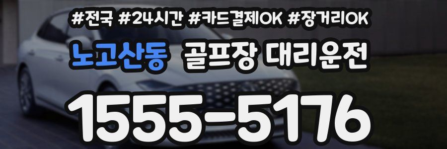 노고산동 골프장 대리운전