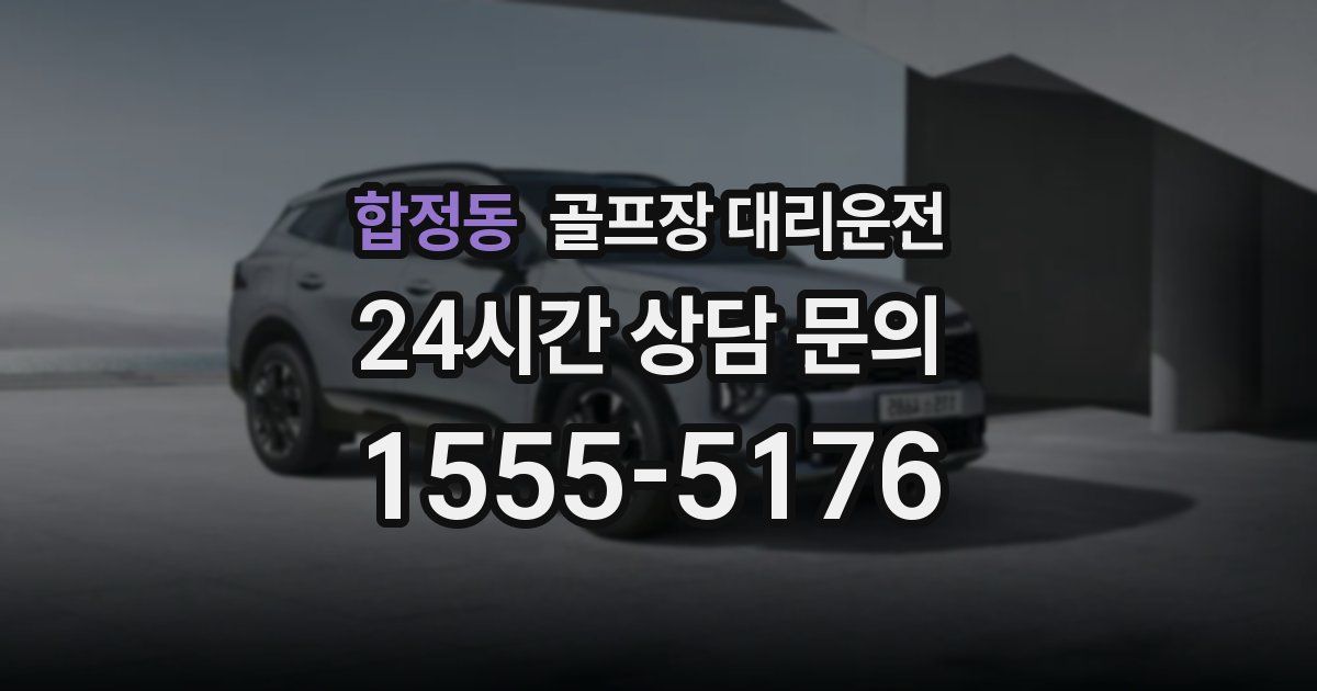 골프장 대리운전 서비스