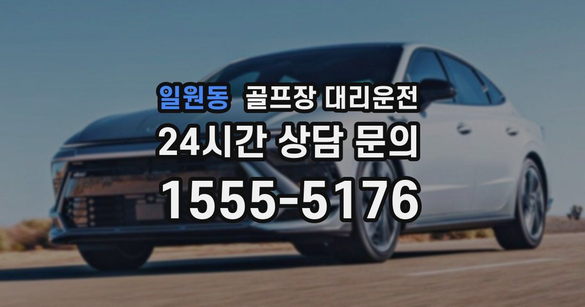 골프장 대리운전 서비스