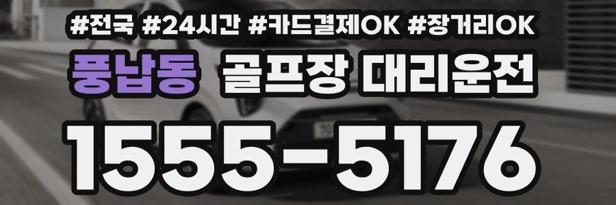 풍납동 골프장 대리운전