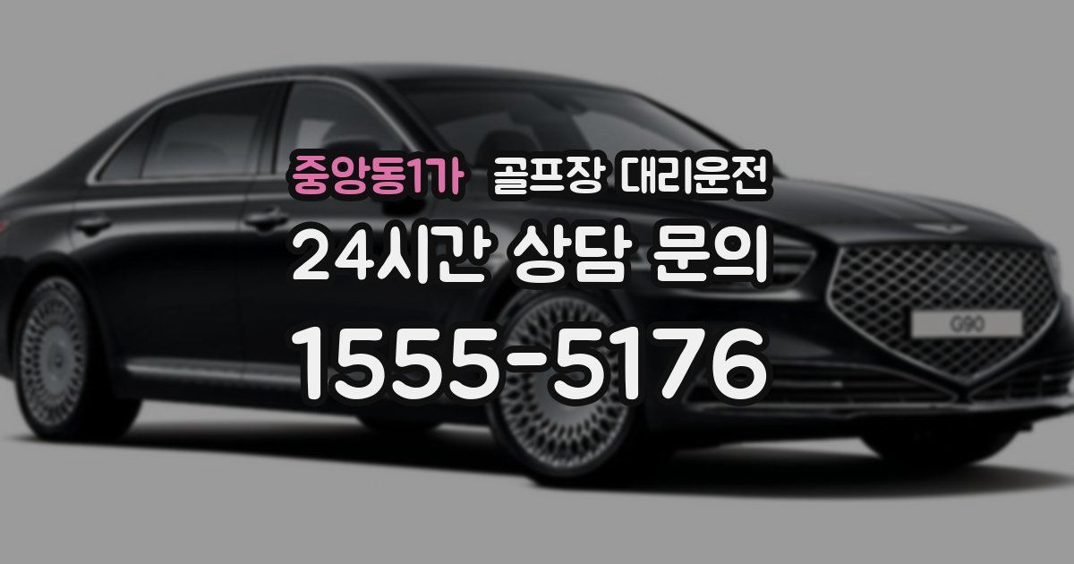 골프장 대리운전 서비스